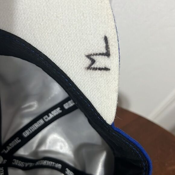 ๐ฅ๐ Vintage INDIANAPOLIS COLTS NFL Gridiron Classic Fitted 7โ1/4โ Hat EXCELLENT - Picture 9 of 9